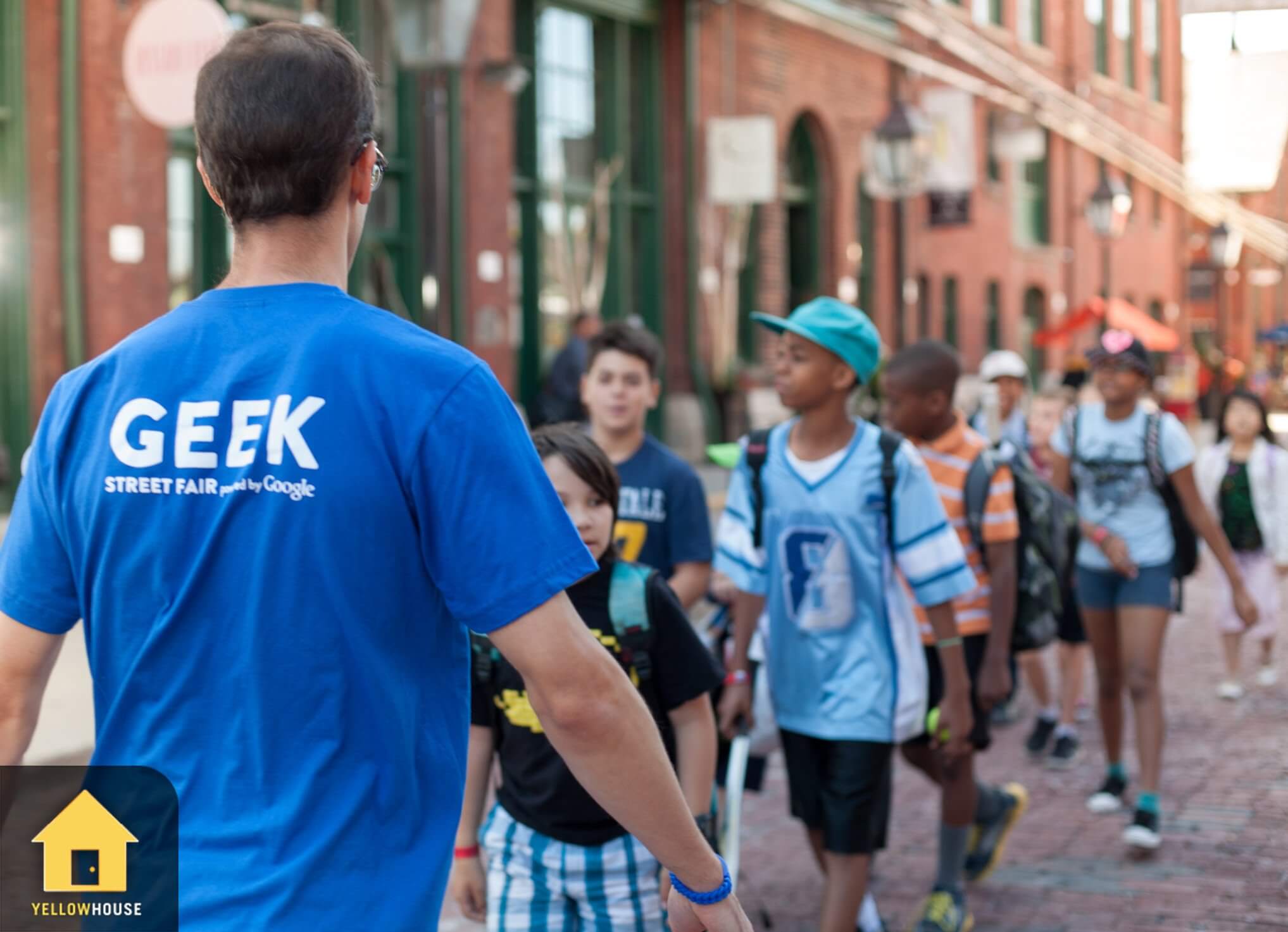 Google Geek Street Fair - Yellow House Events
