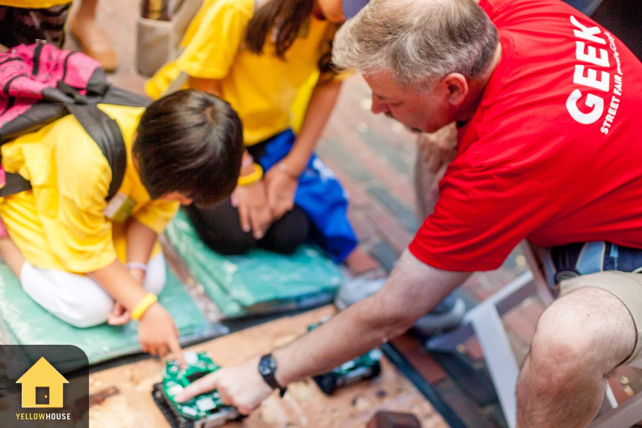 Google Geek Street Fair - Yellow House Events