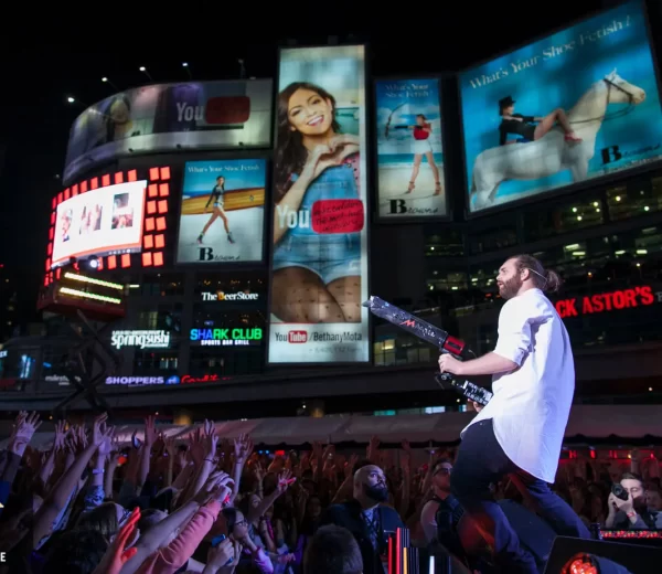 experiential marketing event by yellow house events